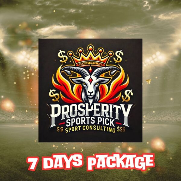 7 Days Package - Full access to the best picks for a week to maximize your winnings. 